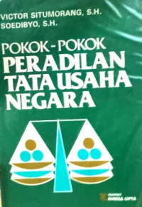 Pokok Pokok Peradilan Tata Usaha Negara