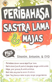 Peribahasa Sastra Lama Dan Majas