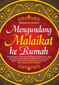 Mengundang Malaikat Ke Rumah