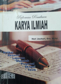 Pedoman Penulisan Karya Ilmiah
