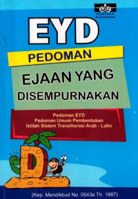 EYD Pedoman Ejaan yang disempurnakan