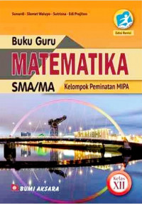 Matematika kelas XII (buku guru)