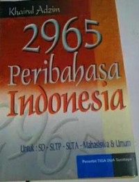 2965 Pribahasa Indonesia